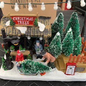 Lighted Christmas Tree Stand